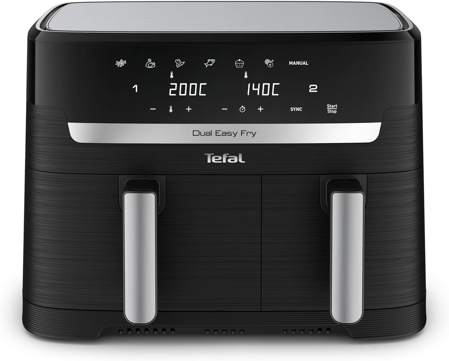 Tefal Dual Easy Fry Air Fryer 8.3L Dual Zone