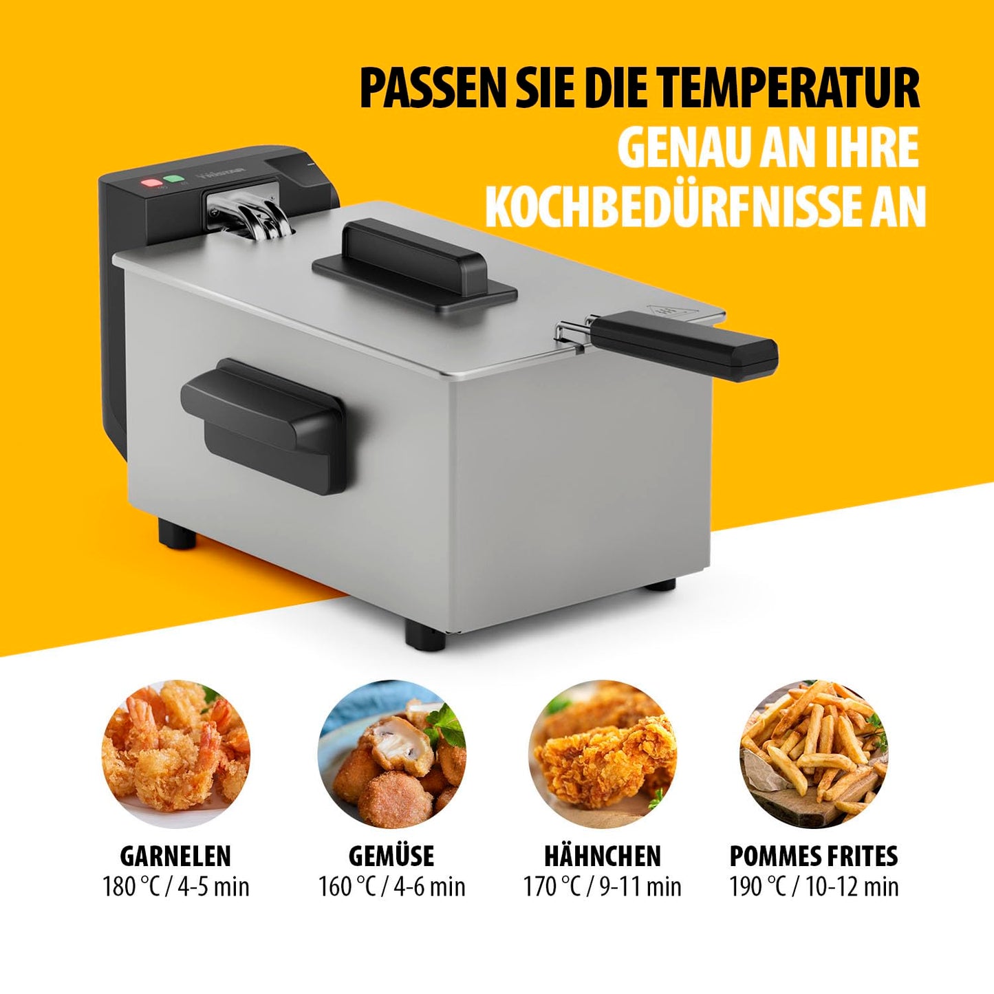 Tristar Deep Fryer 3L Temperature Control