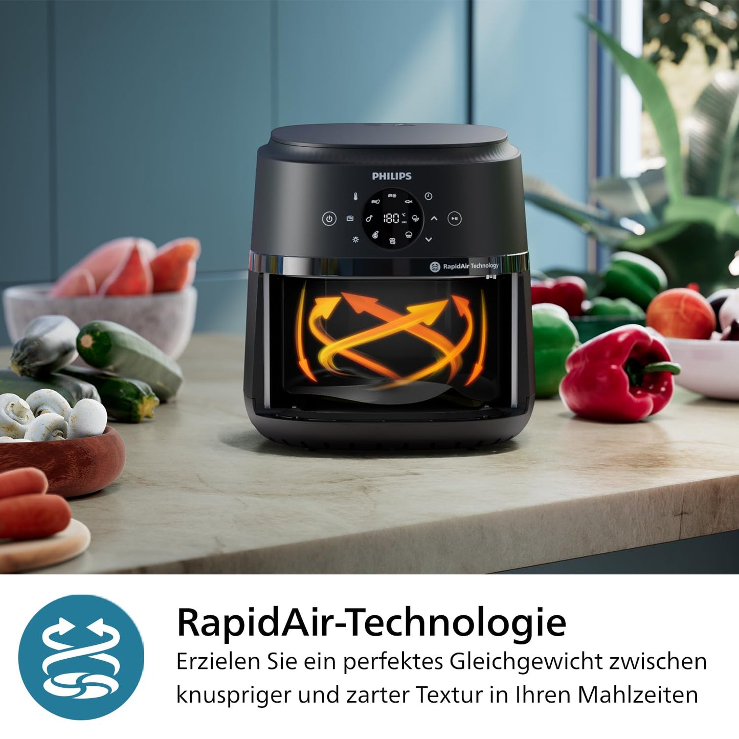 Philips 2000 Series Heißluftfritteuse 6.2L