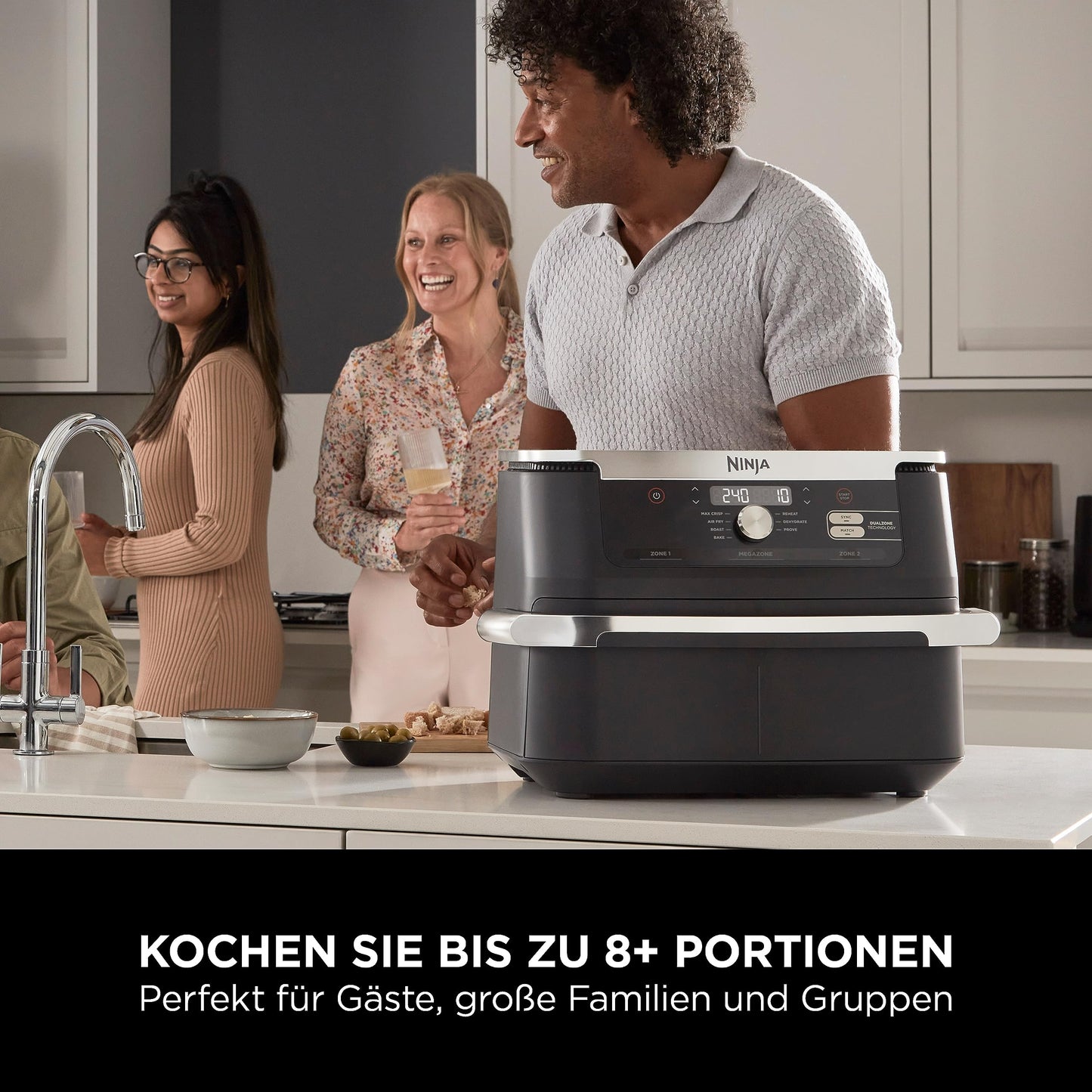 Ninja Dual Zone Air Fryer 7-in-1 AF500EU